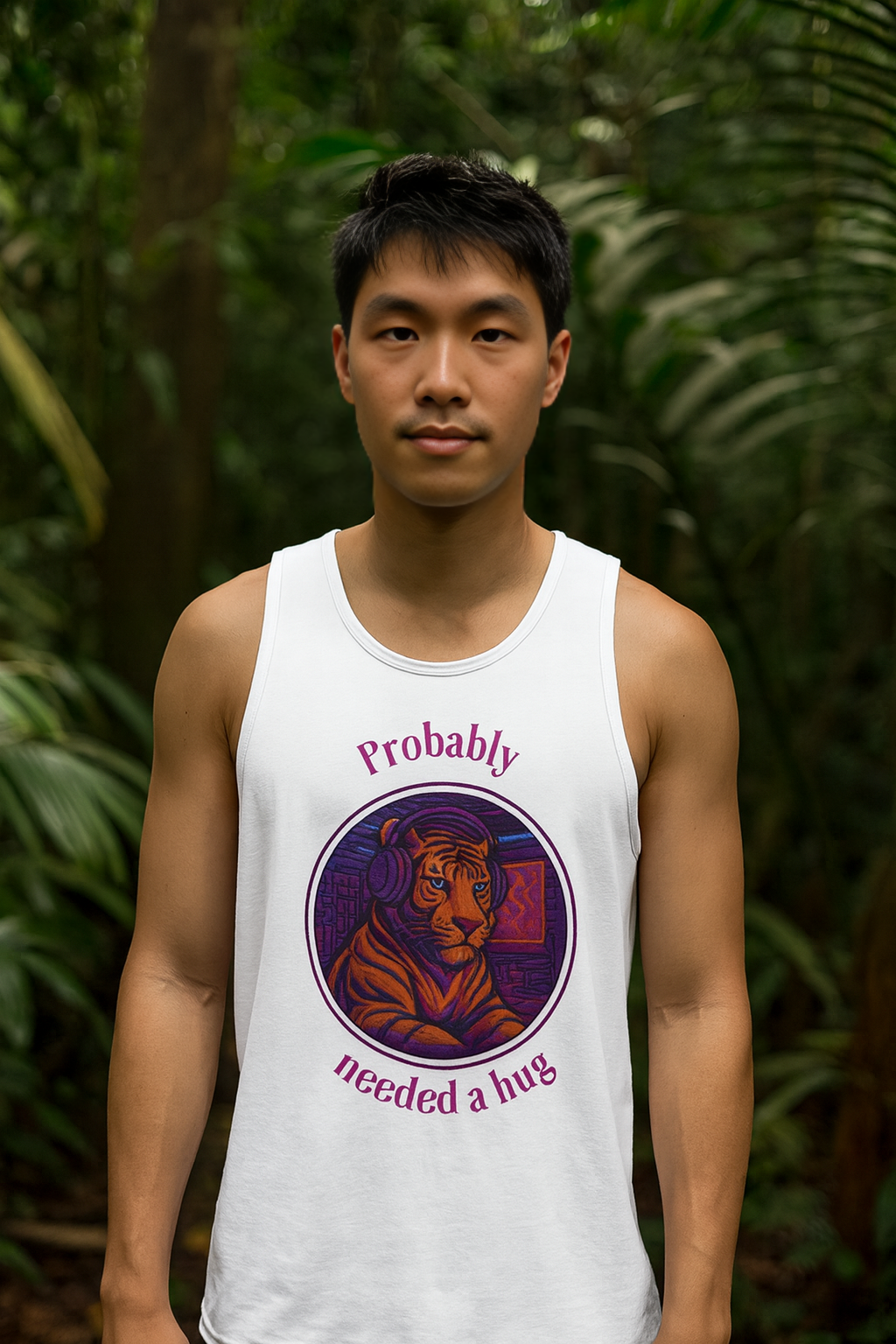 Men’s prob needed a hug tank top