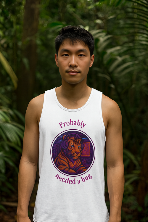Men’s prob needed a hug tank top