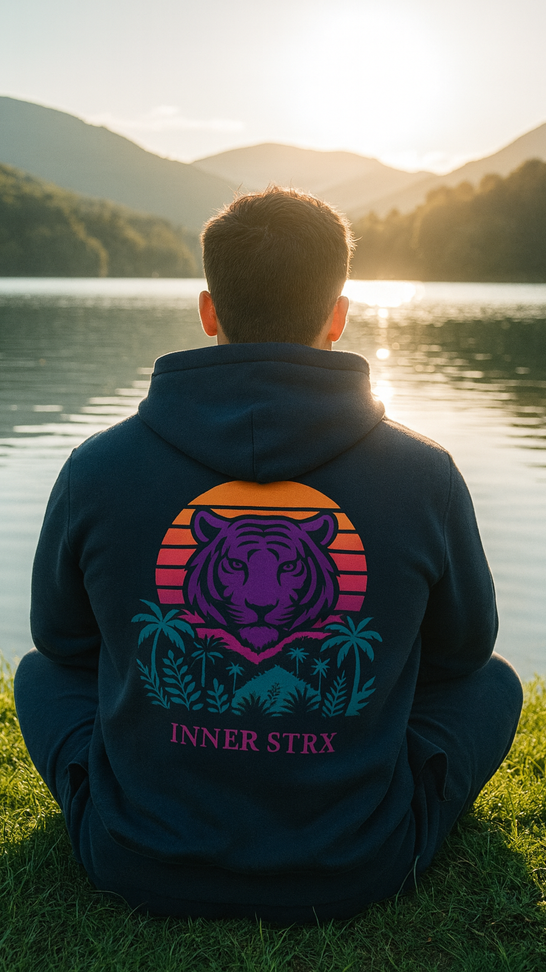 The tiger in you hoodie